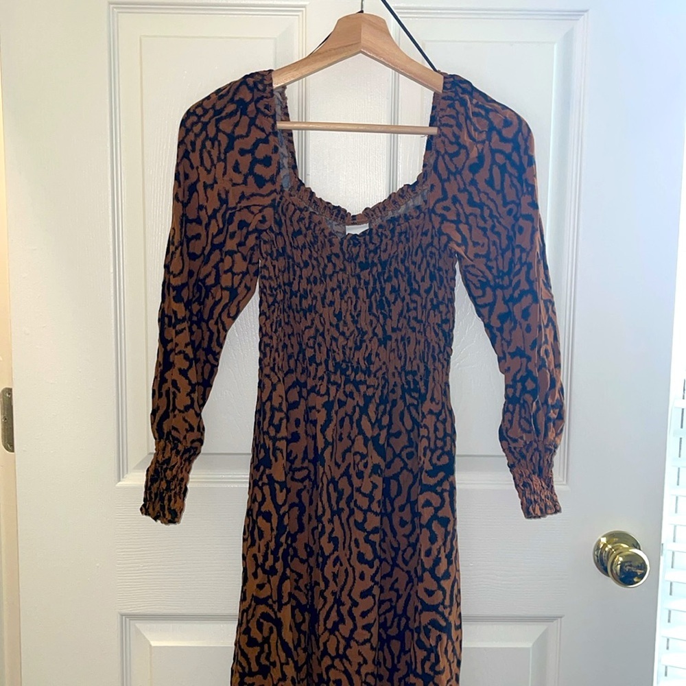 Animal Print Maxi Dress